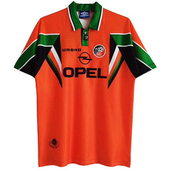 Ireland away retro jersey soccer match men's second sportswear football shirt 1997-1998